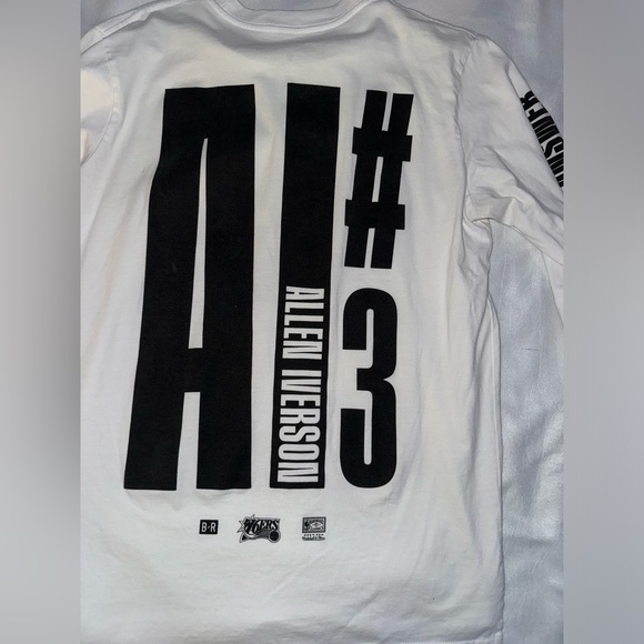 Allen Iverson Mitchell n Ness Long Sleeve - Picture 2 of 8